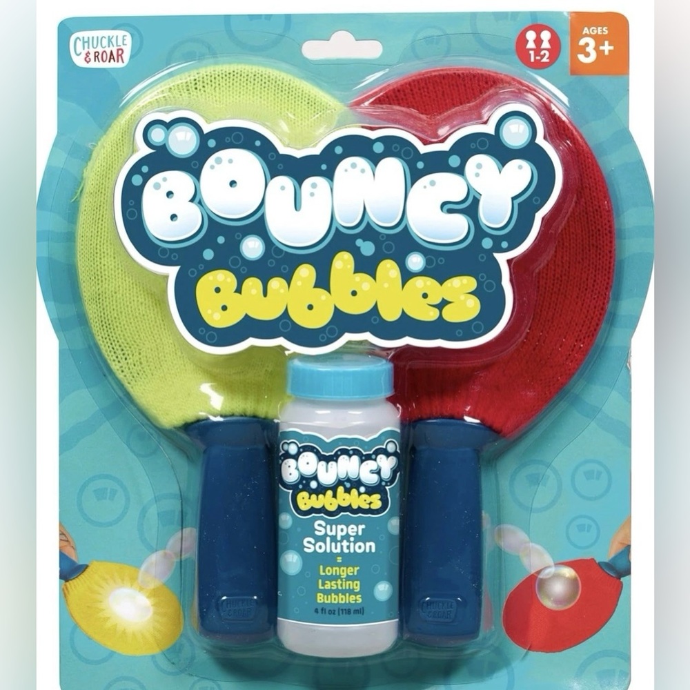 NWT Paddle Game Bouncy Bubbles Ultra Strong Bubbles That Bounce